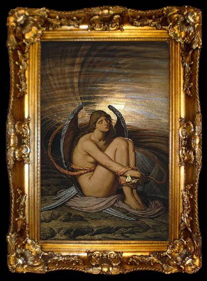 framed  Elihu Vedder Soul in Bondage, ta009-2